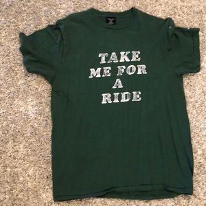 “Take me for a ride” American Eagle Tee